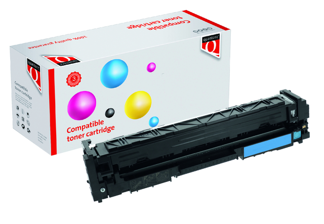 Tonercartridge Quantore alternatief tbv HP CF531A 205A blauw