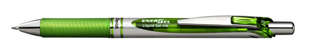 Gelschrijver Pentel BL77 Energel medium lichtgroen