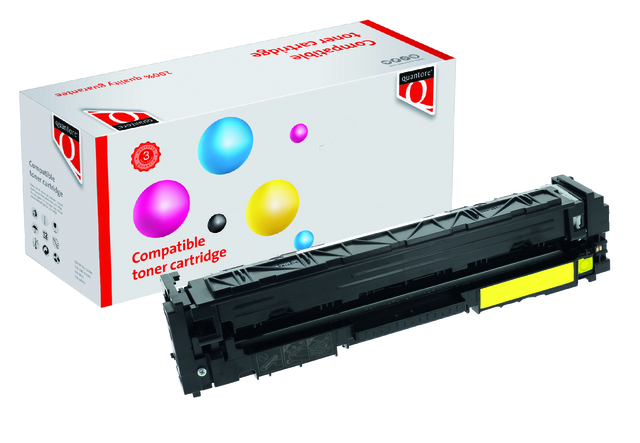 Cartouche toner Quantore alternative pour HP CF532A 205A jaune