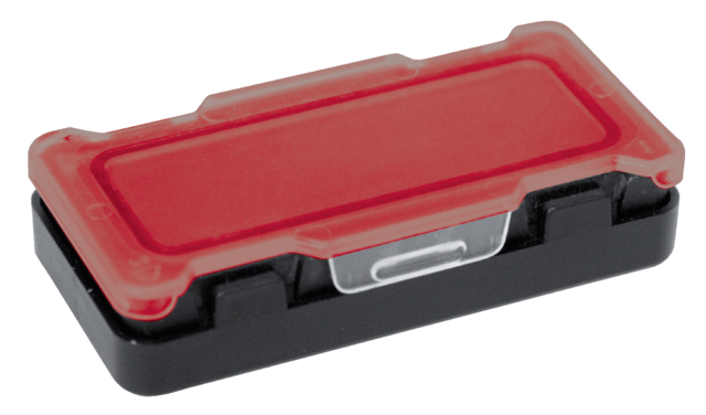 Stempelplaat Colop EOS 20 flashsysteem 14x38mm rood