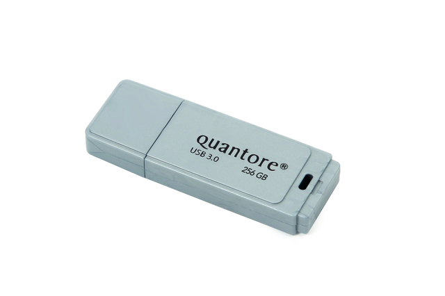 Clé USB 3.0 Quantore 256Go argent