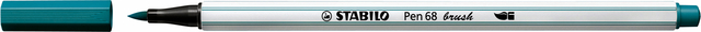 Brushstift STABILO Pen 568/51 turquoiseblauw