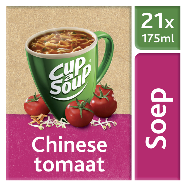 Cup-a-Soup Unox Tomates chinoises 21x 175ml