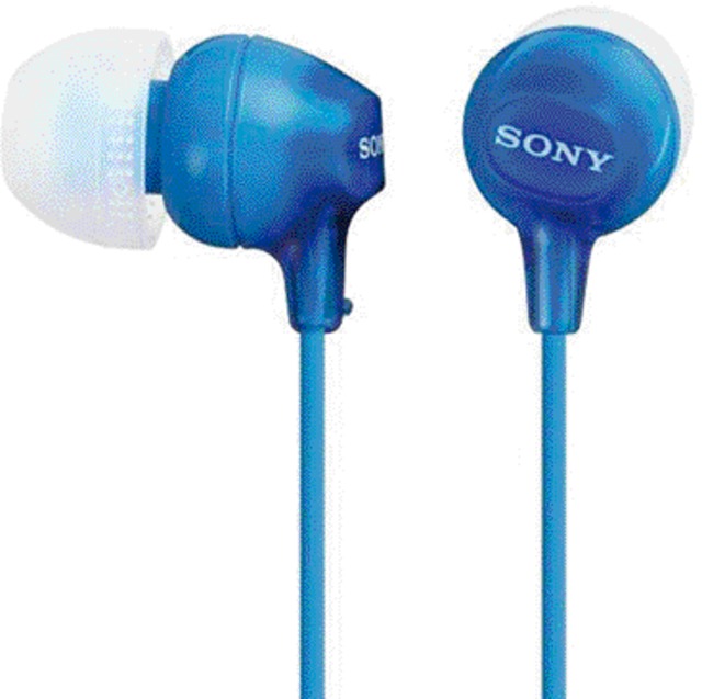 Ecouteurs Sony EX15LP Basic bleu