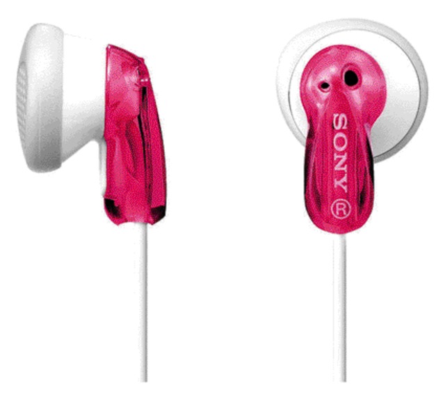 Oortelefoon Sony E9LP basic roze