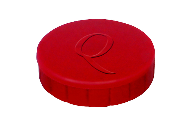 Magneet Quantore 20mm 300gram rood 10 stuks