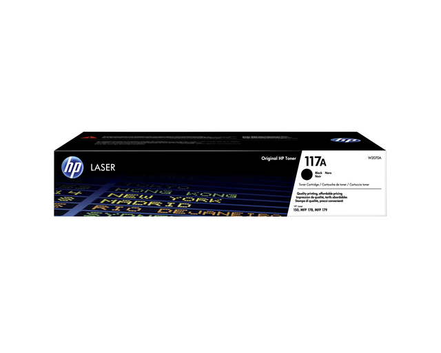 Tonercartridge HP W2070A 117A zwart