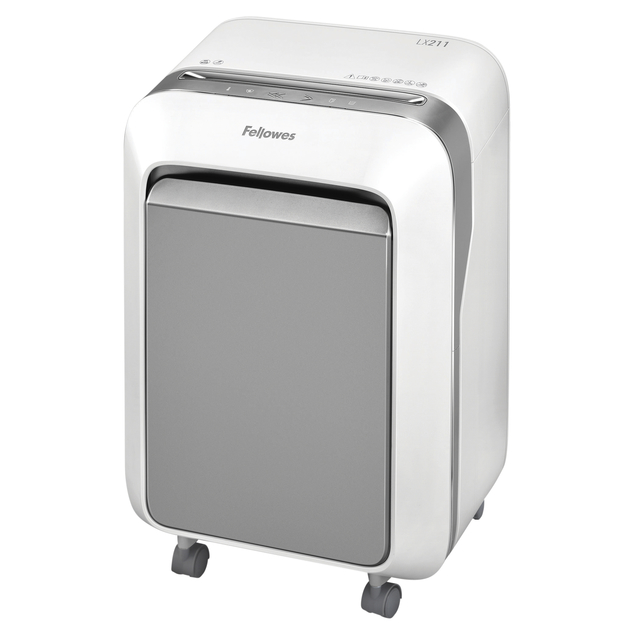 Destructeur Fellowes Powershred LX211 particules 2x12mm blanc