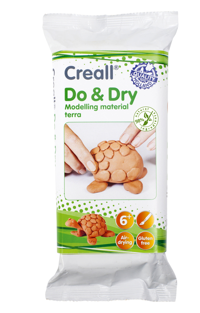 Pâte à modeler Creall Do &t Dry terra-cotta 1000g