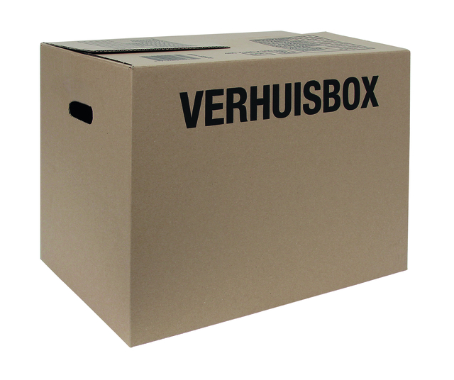 Verhuisdoos IEZZY 480x320x360mm bruin 3mm