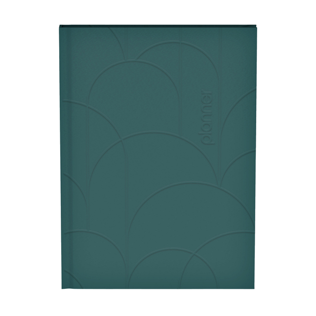 Ag21 Pure deep green A5 undated planner