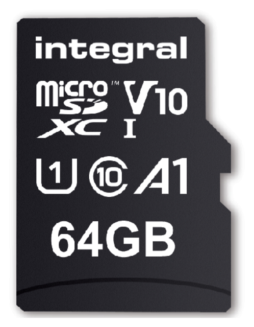 Carte mémoire Integral Micro SDXC V10 64Go