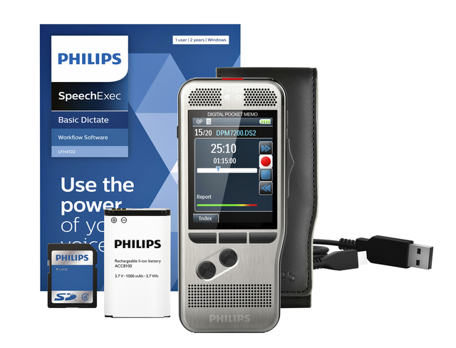 Enregistreur Philips PocketMemo DPM7200