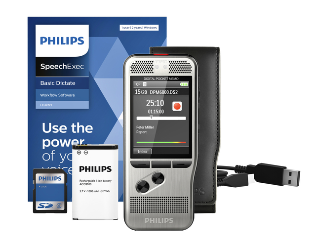 Enregistreur vocal Philips PocketMemo DPM600