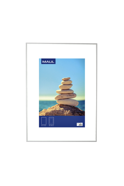 Cadre photo Maul Design 50x70cm aluminium cadre argent