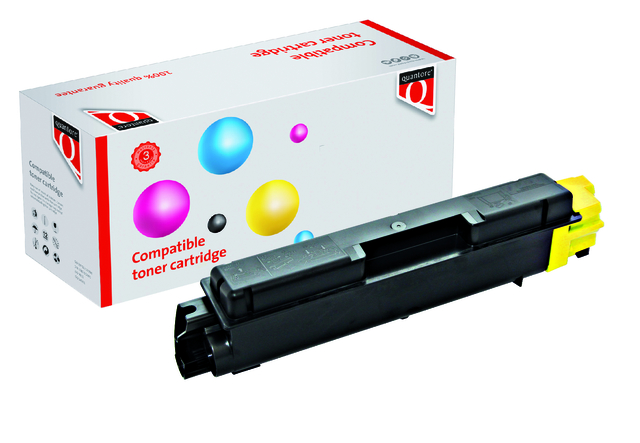 Toner Quantore alternatief tbv Kyocera TK-5270Y geel