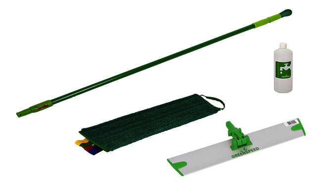 Kit mop Greenspeed Sprenkler Velcro