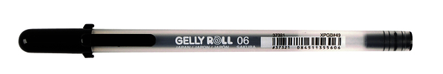 Roller gel Sakura Gelly Roll Basic 06 0,3mm noir