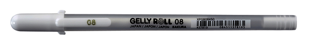 Gelschrijver Sakura Gelly Roll 08 medium 0.4mm wit