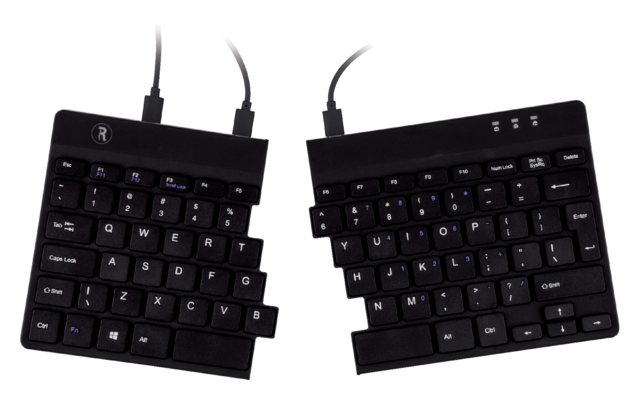 Toetsenbord R-Go Ergonomisch Split Break AZERTY