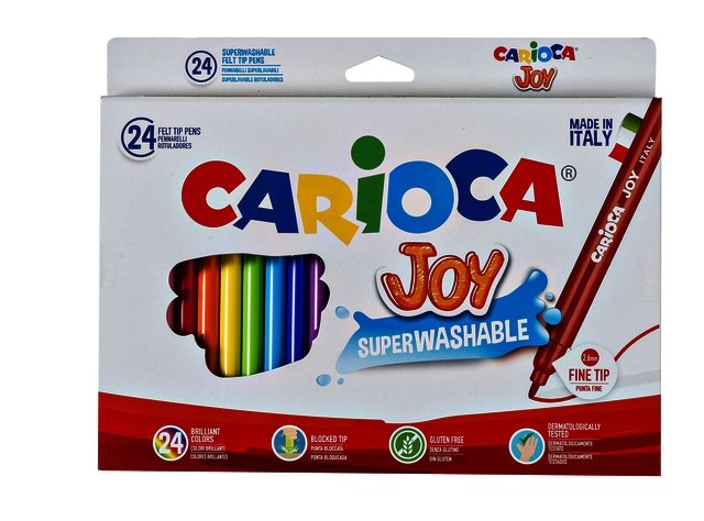 Feutre Carioca Joy assorti set 24 pièces