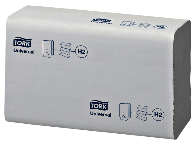 Essuie-mains Tork Xpress Basis H2 150299 Universal multifold 2 épaisseurs blanc