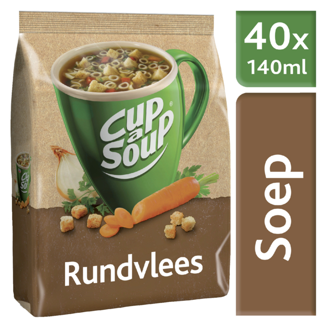 Cup-a-Soup Unox Boeuf sac pour distributeur 140ml