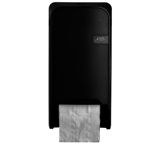 Distributeur papier toilette QuartzLine Q1 441051 Duo noir