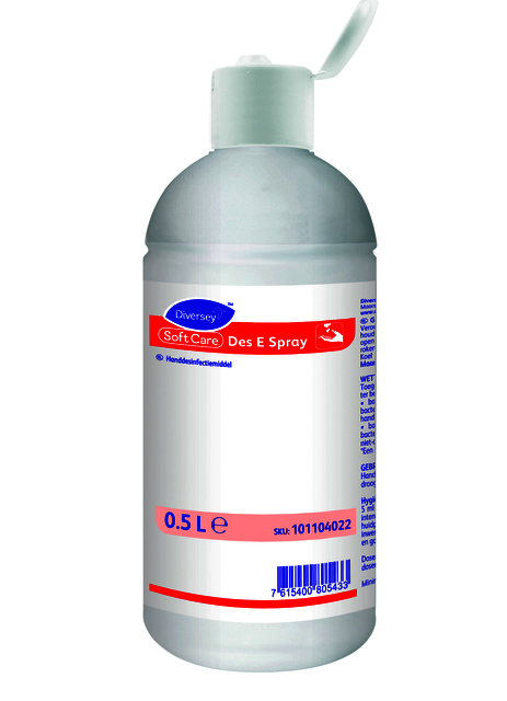 Desinfectiemiddel middel Soft Care Des E 500ml