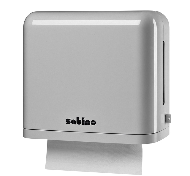 Distributeur essuie-mains Satino PT3 331020 Petit blanc