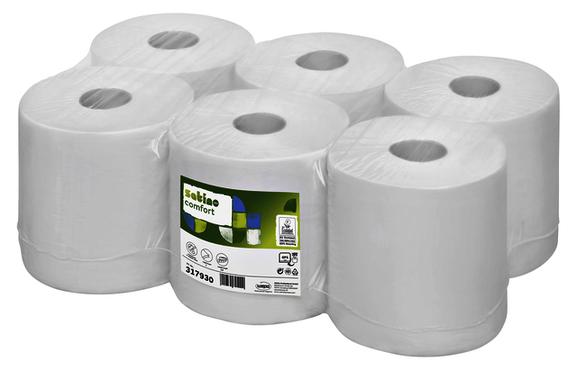 Papier de nettoyage Satino Comfort CF1 317930 1 épaisseur 275m blanc