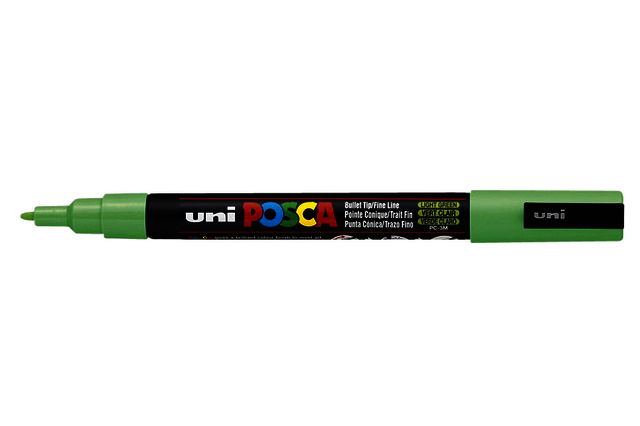 Marqueur peinture Posca PC3M Fin vert clair