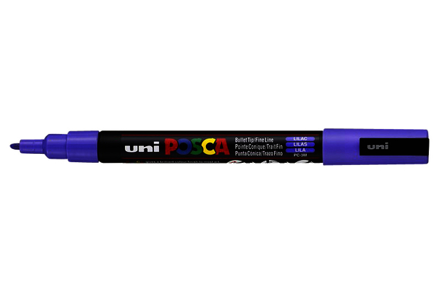 Verfstift Posca PC3M fijn violet