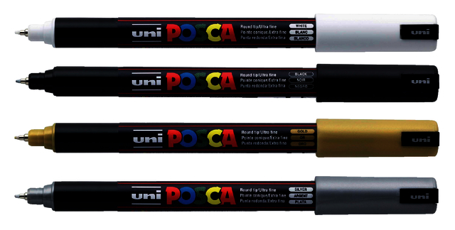 Verfstift Posca PC5M medium abrikoos