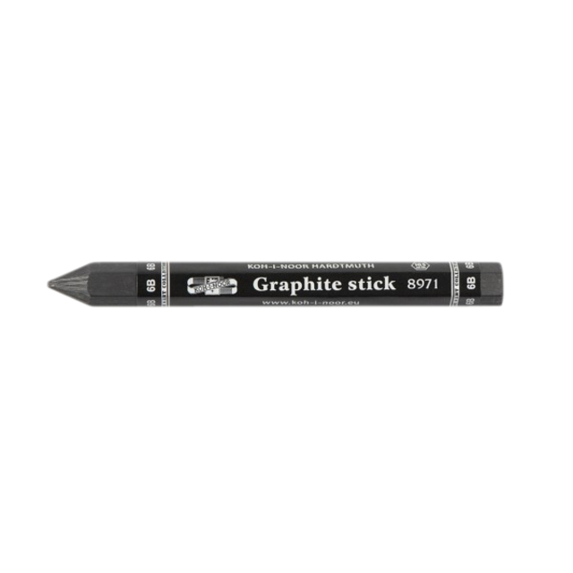 Bâton graphite Koh-I-Noor 8973 6B 10mm