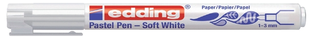 Feutre edding 1500 Soft blanc