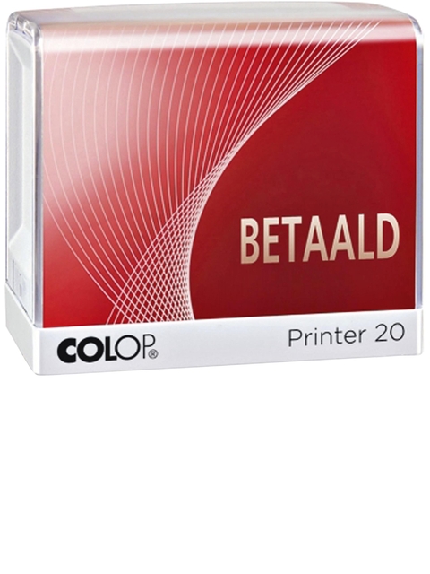 Cachet à Formules Printer 20 "betaald" (NL)