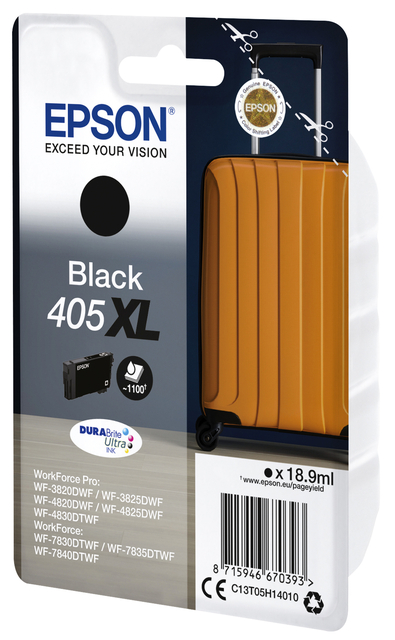 Cartouche d'encre Epson 405XL T05H14 noir