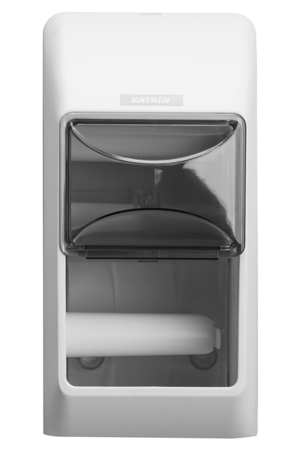 Toiletpapierdispenser Katrin duo wit 92384