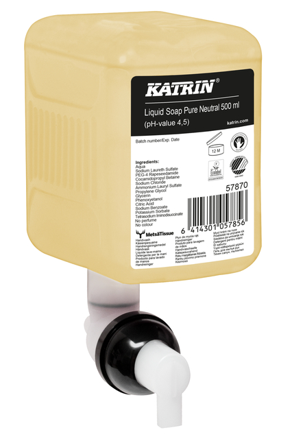 Savon mains Katrin Clean 57870 liquide 500ml