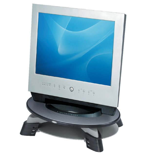 Support écran Fellowes Compact gris clair/gris foncé