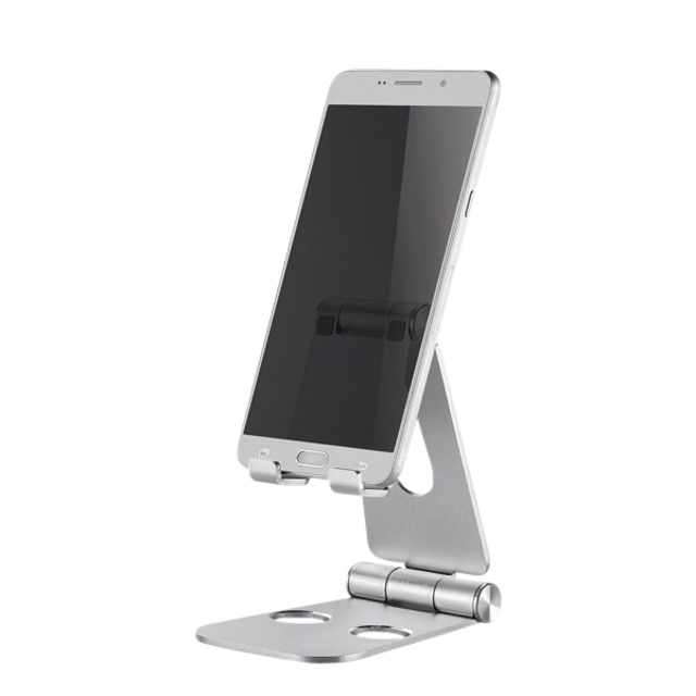 Telefoonstandaard Neomounts DS10-160SL1 opvouwbaar zilver