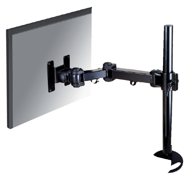 Monitorarm Neomounts D960G 10-30" doorvoer zwart