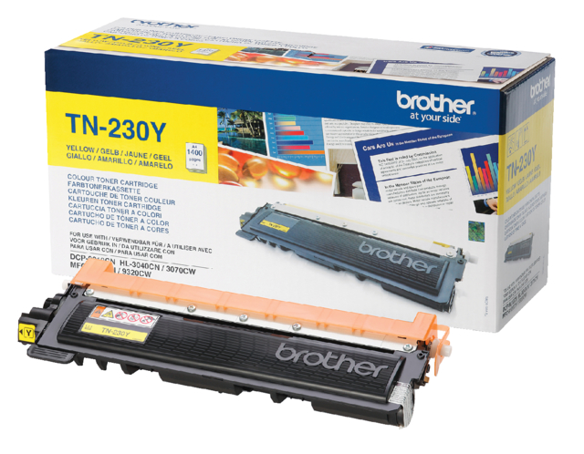 Toner Brother TN-230Y geel