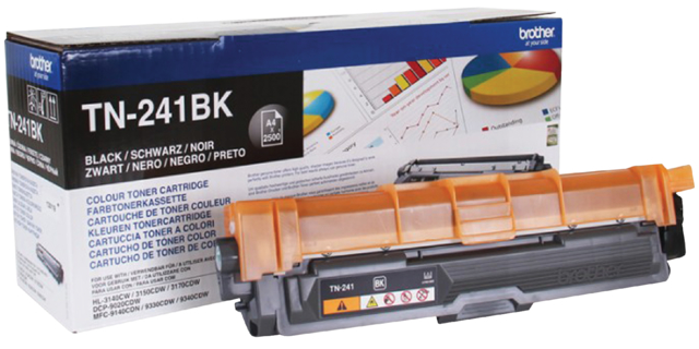 Toner Brother TN-241BK zwart