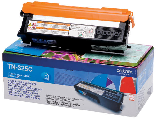 Cartouche toner Brother TN-325C bleu