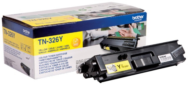 Cartouche toner Brother TN-326Y jaune