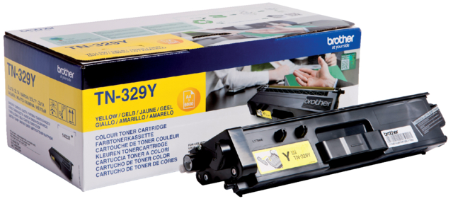 Cartouche toner Brother TN-329Y jaune