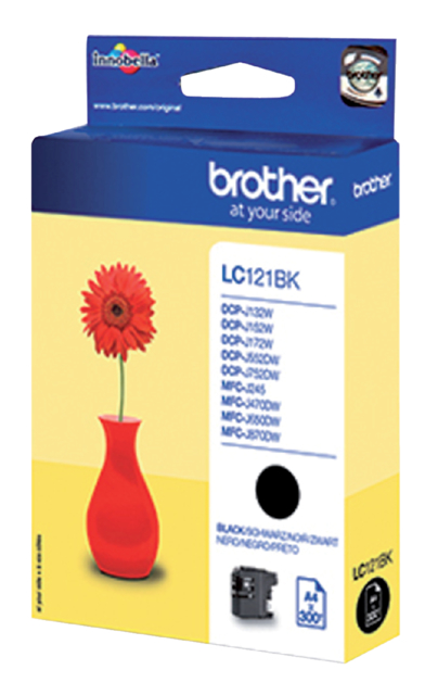 Cartouche d’encre Brother LC-121BK noir