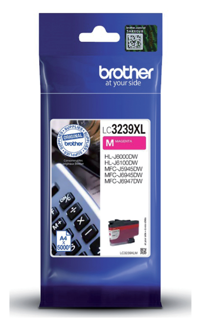 Inktcartridge Brother LC-3239XLM rood